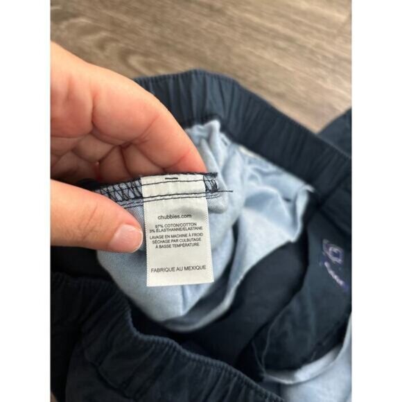 NWT Chubbies The Armadas Original Stretch Twill Short 7” Navy Size Medium - Picture 5 of 7
